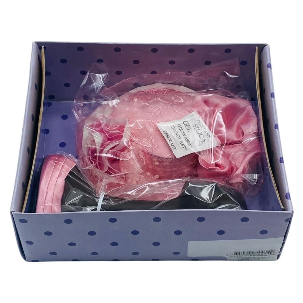 2004 Popular Creations Lady in Red & Pink Passion Mannequin Hat Figurine NRFB